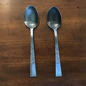 Vintage Japan Nasco stainless spoons